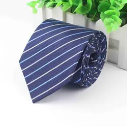 Классические Полосатые узкие шеи галстук 8 см формальная Мужская жаккардовая деловые туфли; Свадебные Мужские Галстук-бабочка