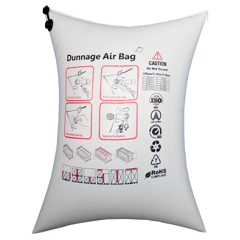 Cheap Price Dunnage Air Bags Recycled Plastic Airbag Packaging Cargo