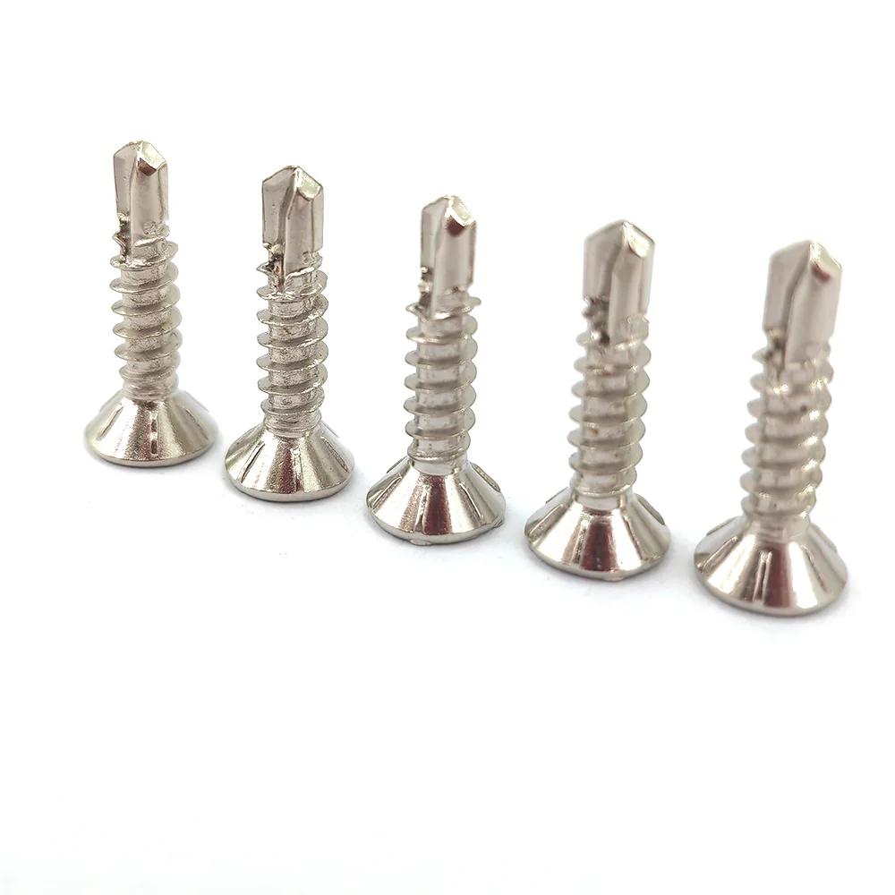 Stainless Steel Countersunk Csk Head Sds Self Drilling Tek Screw For Metal