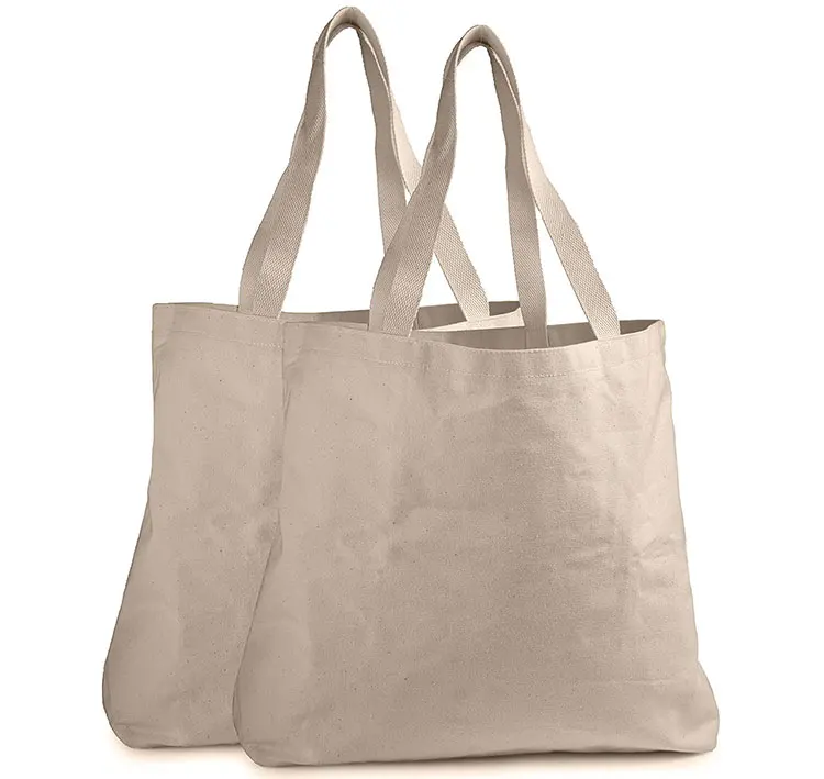 Canvas Tote Eco Friendly Shopping Bag Foldable, Foldable Shopping Bag Heavy Duty