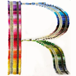 R нитки для вышивки крестиком 447 DMC, цветные поставщики в Китае