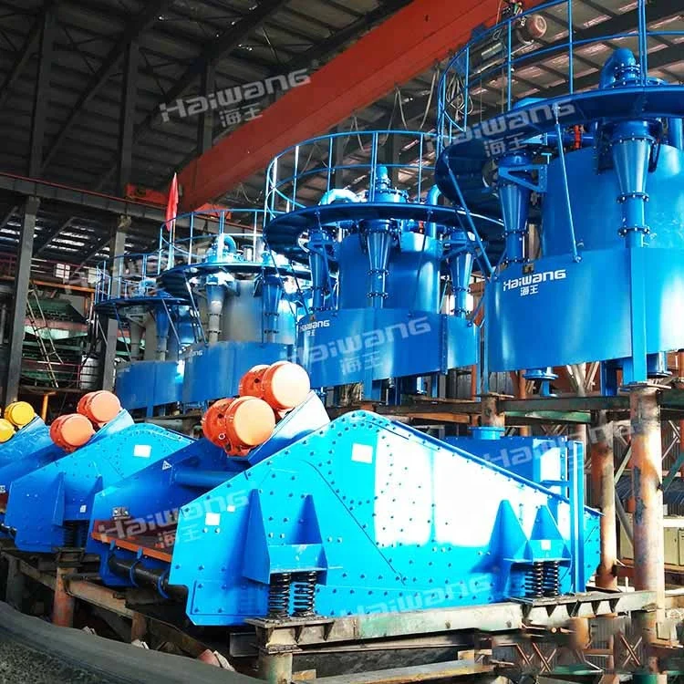 Китай Haiwang Лучшая цена эффективный металлический минеральный скрининг Вибратор вибрационный сито машина Вибрационный экран