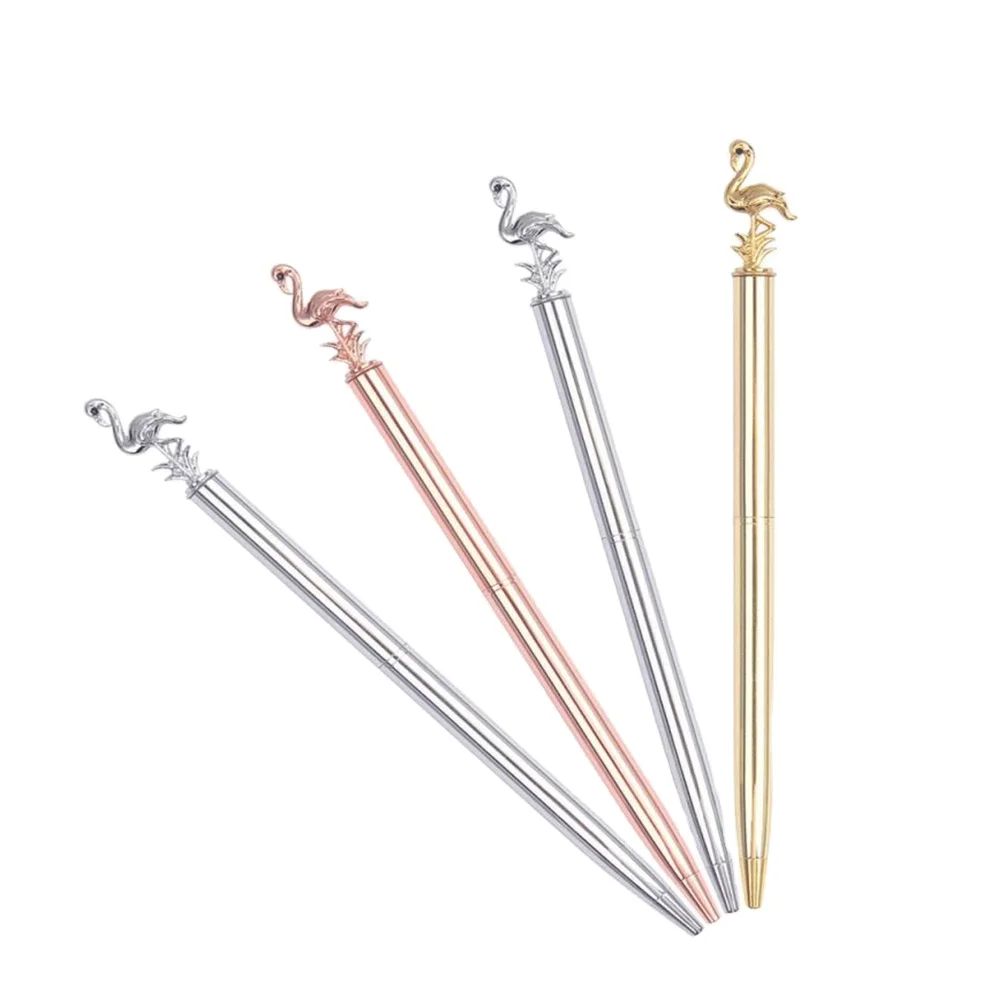 New Design  Bird Metal pen gold twist School Office Bird Metal Ball Pen