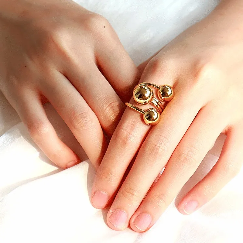 High Quality Adjustable Star Orbit Ring For Women Jewelry Wholesale