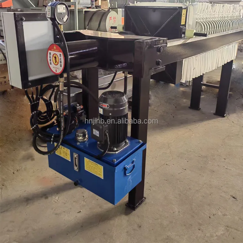 10 M2 Hydraulic Press Automatic Pressure Holding Filter Press Equipment