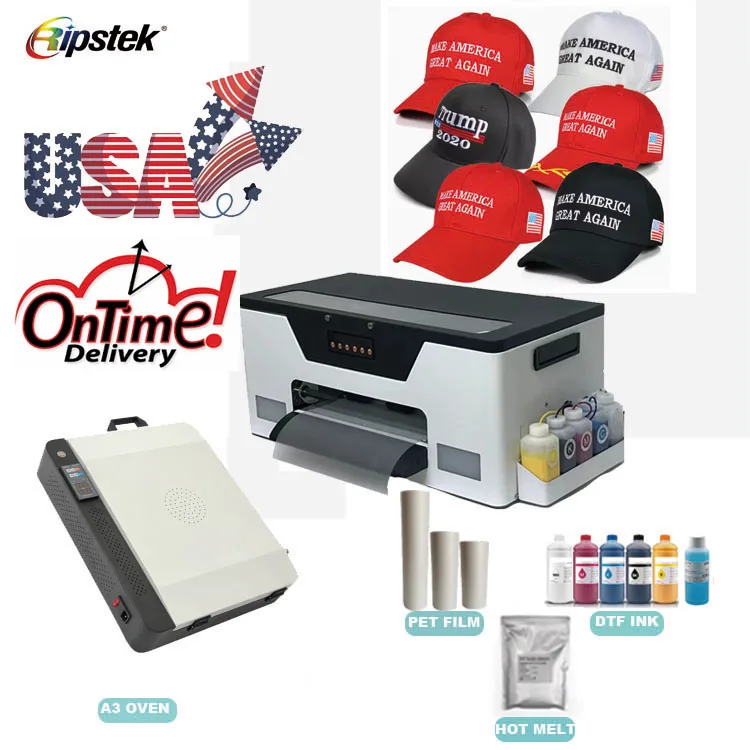 30cm 2 Print Head Dtf T-shirt Printer I3200 Xp600 Dual Head Dtf Printer A3 30cm With Dtf