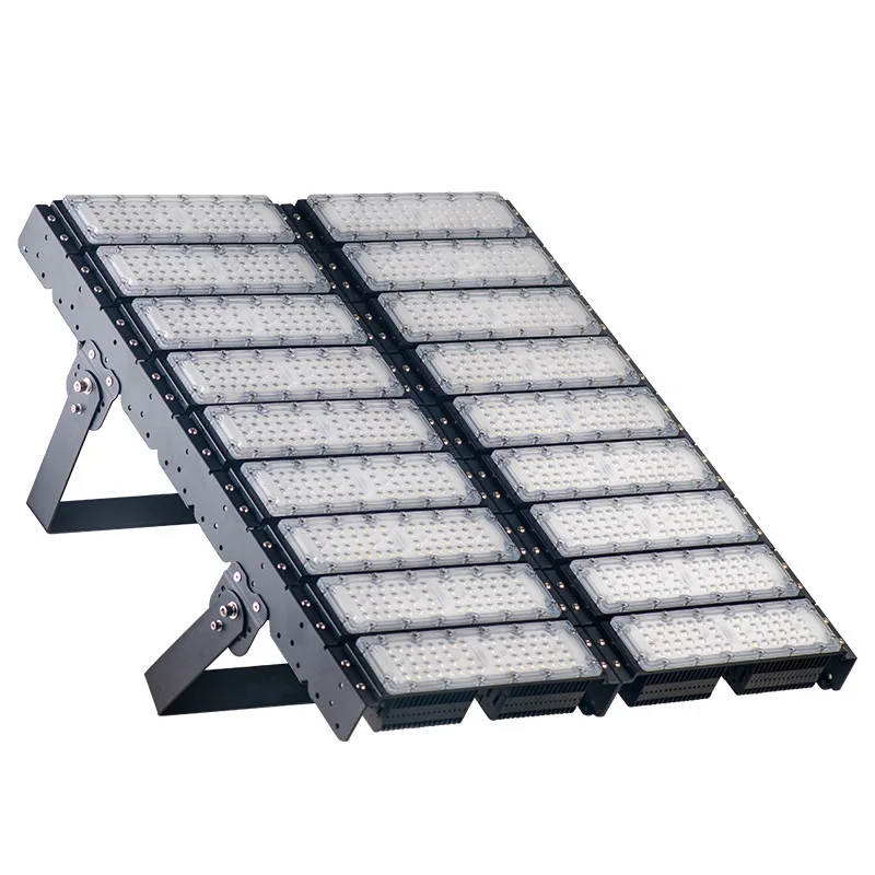 10pcs Slitter66 Aluminum High Lumen 20bladesw 500W Socknifetadium Sports LED Stadium Flood Light 800 Watt Led 1:1 Aluminum Rugby