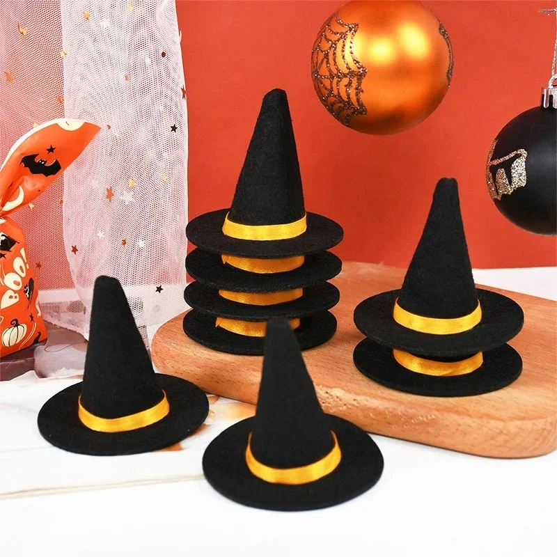 2022 New Pet Accessories Pet Halloween Costume Party Dress up Halloween Pet Collar Hat Set for Cats and Dogs