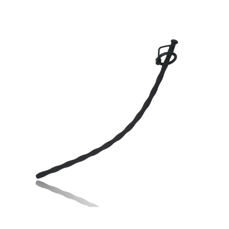 6/8/10mm Silicone Manual hollow guide rod urethral dilator Prostate Stimulation Bladder Massage for Male Masturbation