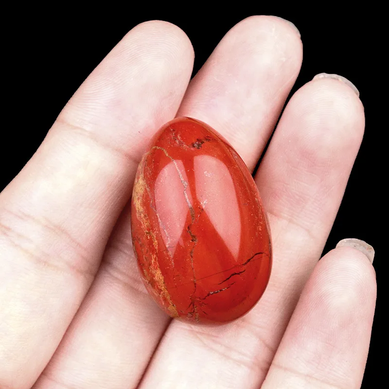 Wholesale 30mm Natural Crystal Carving Healing Stone Easter Quartz Semi-precious Stone Crafts Ornaments Crystal Egg
