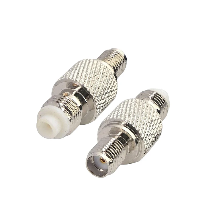 High quality full brass RF Coaxial SMA female to FME female straight connector
