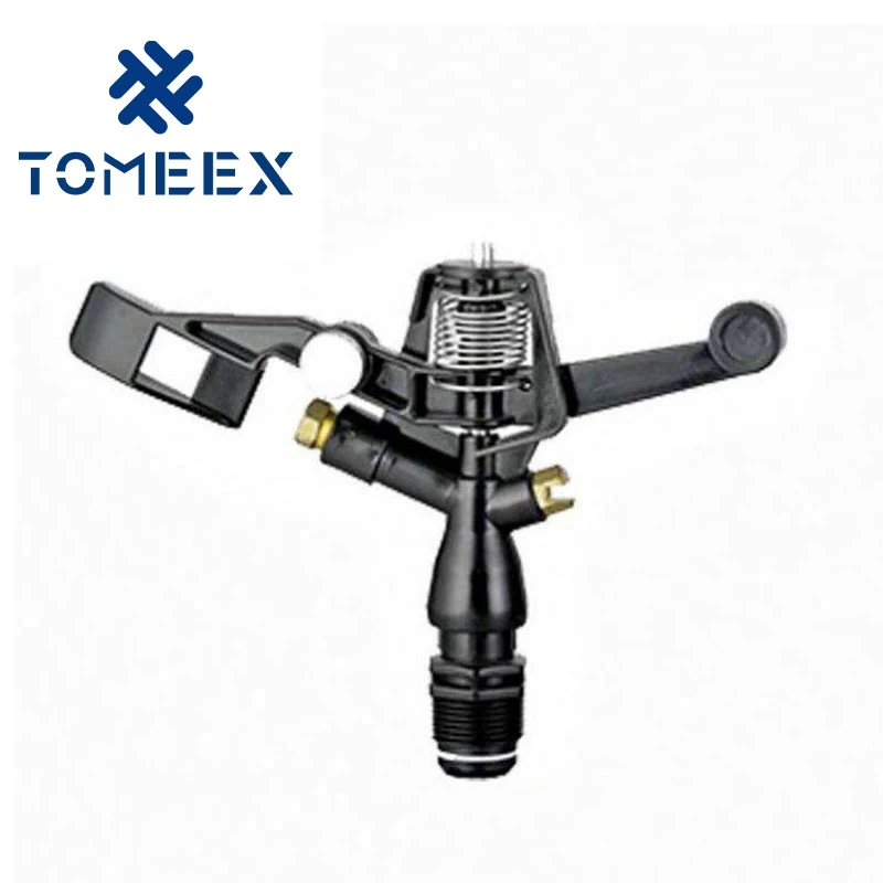 2024 hot sell POM  plastic  impact rain gun pop up garden sprinkler