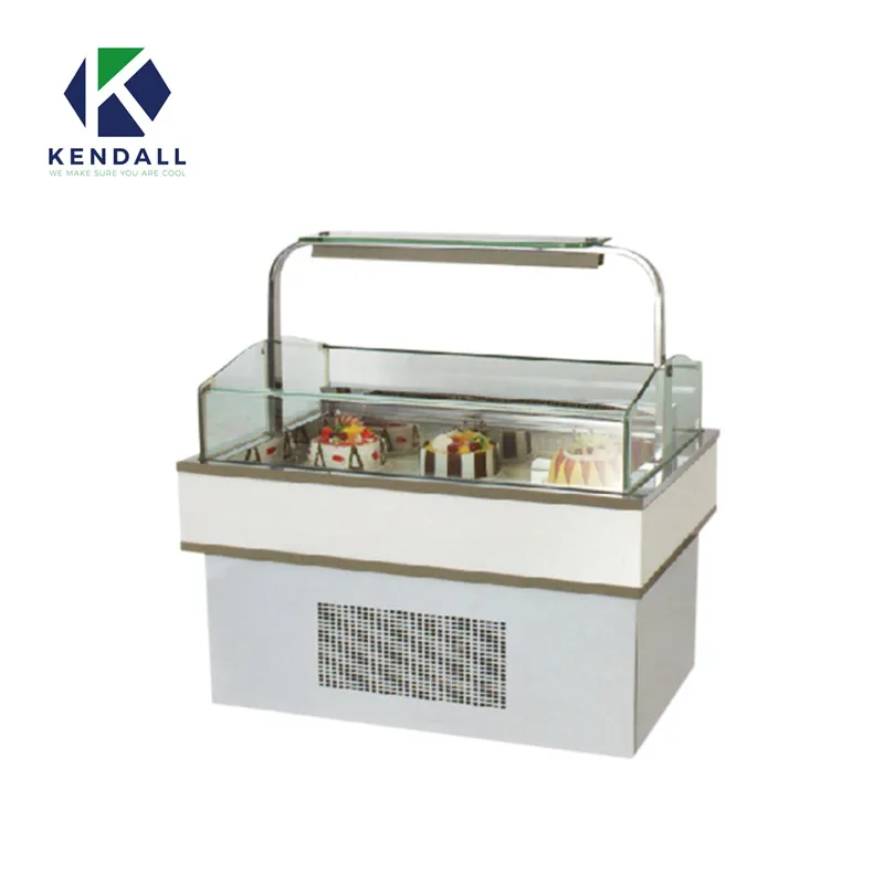 Cake Showcase Counter top Bakery Showcase Glass Display Refrigeration Equipment cake cabinet