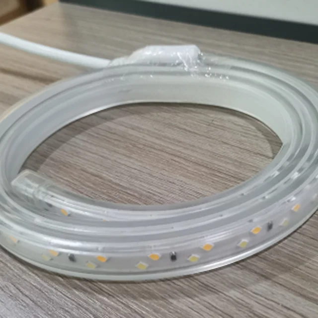  Фабричная поставка светодиодные полосы света Водонепроницаемый 3000K + 6000K 220V без пятен) Светодиодная лента с usb-питанием на открытом воздухе