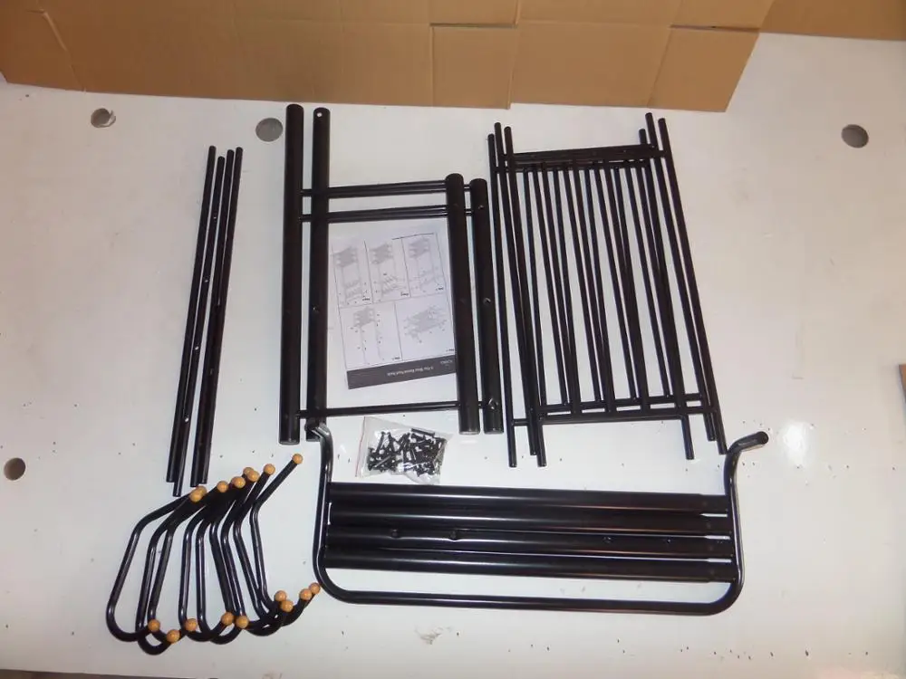 Multi-Purpose Bedroom Garment Rack Metal Coat Hanger Shoe Rack Stand With 3 Tier Shoe stand Coat Storage Rack