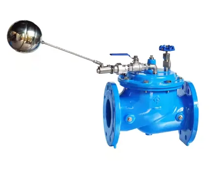 100X Automatic Remote Ball Float Control Valve Diaphragm Type Hydraulic Structure Flange Connection-for Water Media OEM Support