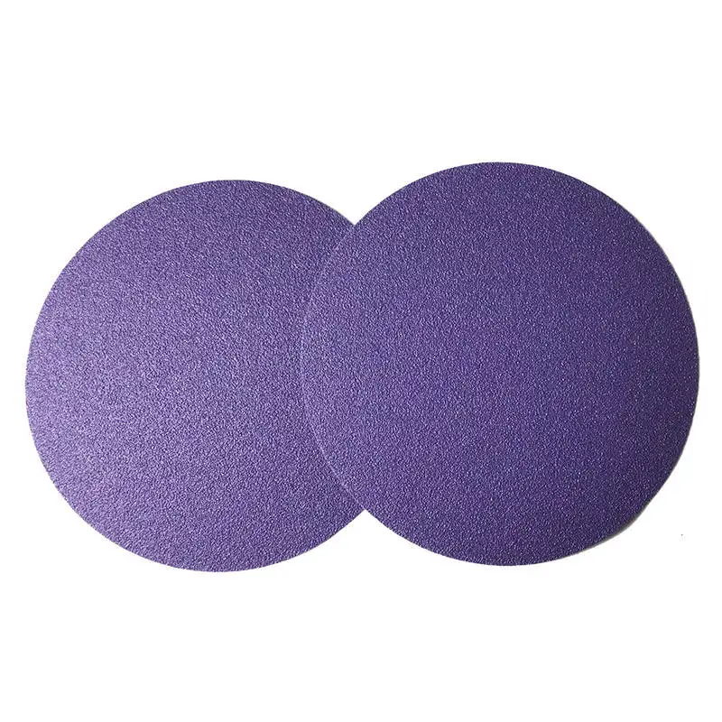 Ceramic Film abrasive sanding disc sandpaper disc 150mm NO holes sand paper for automotive industry