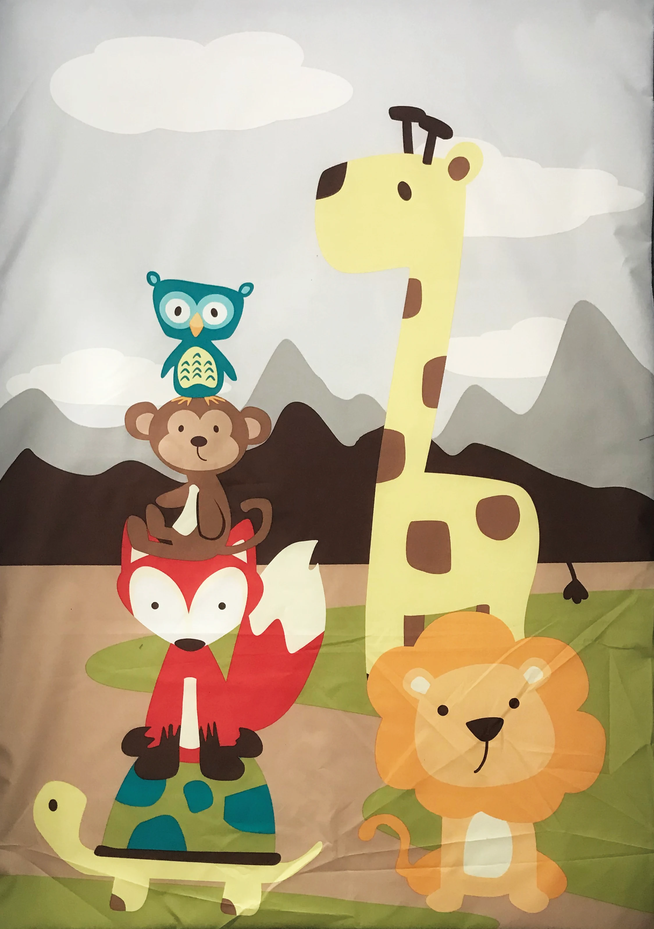 
High Quality Big Environmentally Friendly Custom Cloth Child Safety Fence Playpen With Brake Two Wheels 