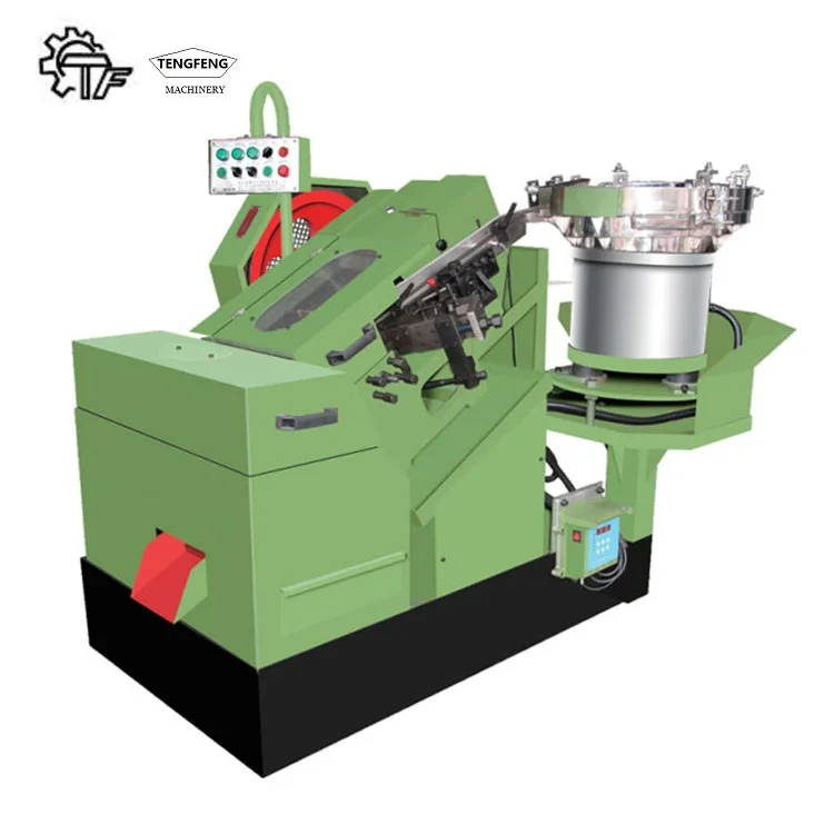 Factory Price High Wear Resistant Vibration Plate Type Screw Bolt Thread Rolling Machine