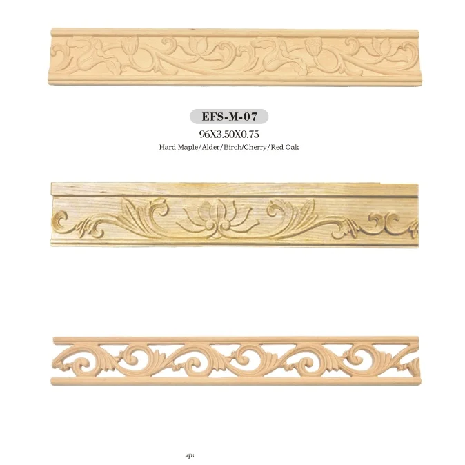 Wood Carved Corner Moulding Ornament Wooden Mouldings Wood Trim Mouldings
