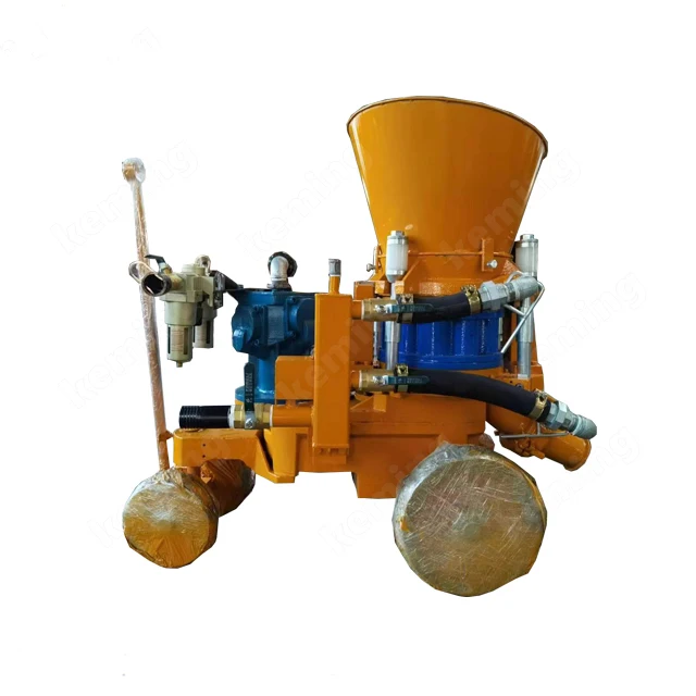 kpz-3a shotcrete machines 51 mm spraying hose dry concrete jet machinery from keming factory