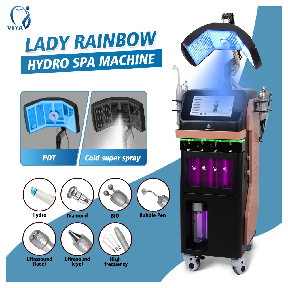 aqua facial hidrofacial machine hydrodermabrasion facial machine skin rejuvenation spa equipment facial steamers