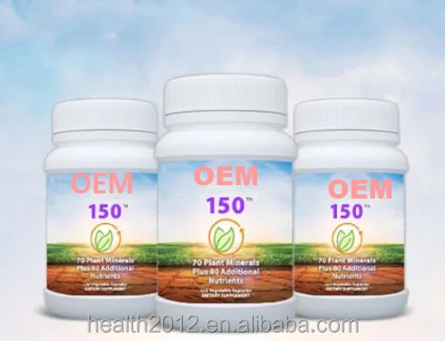 factory fast delivery OEM Immune Booster product The Ultimate 150caps Multi Vitamin Vegetable Capsules