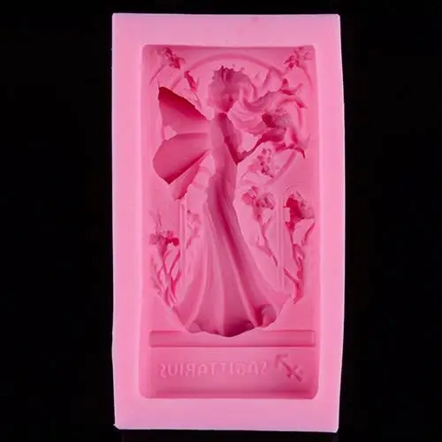 3d Silicone Molds Fairy Angel Shape Concrete Molds Silicone For Soap And Candle