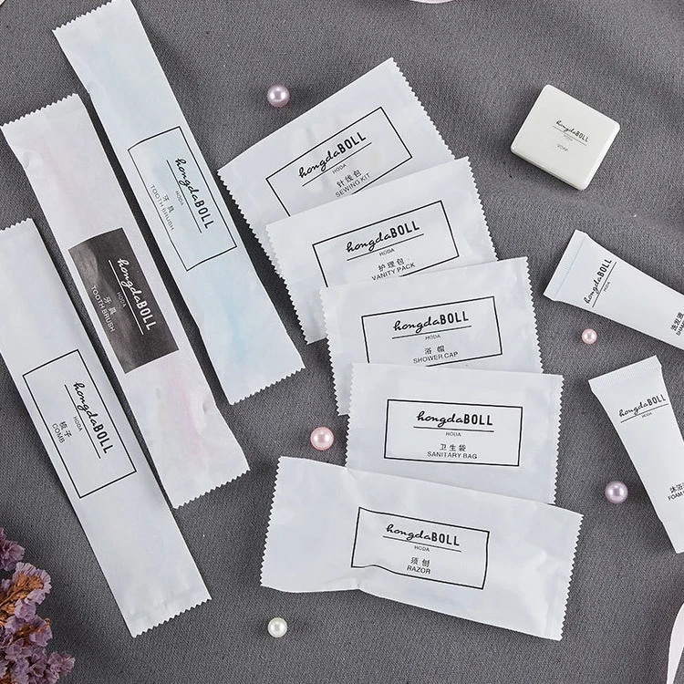 Luxury Hotel Amenities Suppliers Suite Room Soap Bars Kit Disposable Razor Shaving Cream Set