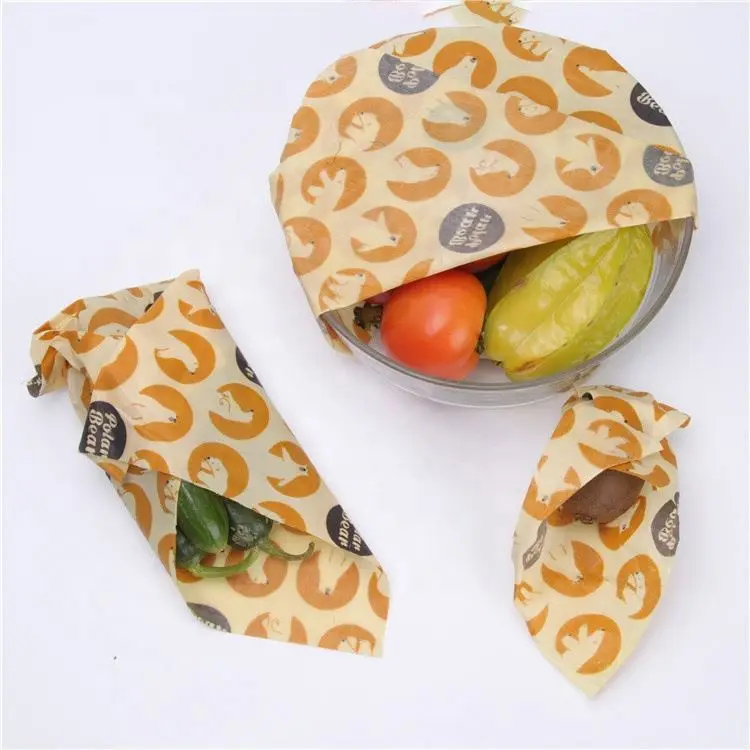 Hot Selling New Arrival Waterproof Beeswax Food Wrap Kitchen Supplies