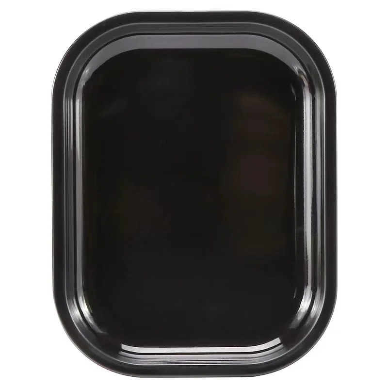 Wholesale High Quality Small Size 18*14cm Tinplate Tray Serving Custom logo Smoke Rolling