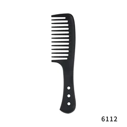 Durable and Anti Static Wide Teeth Comb Set cheap personalized flat styling hair comb custom logo for barber