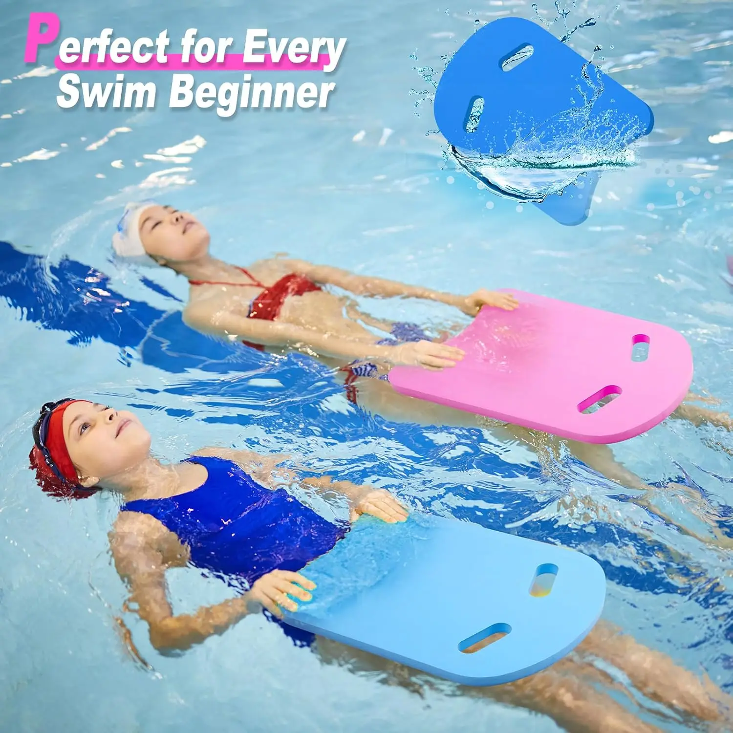 Swimming kickboards printed plate adult color shaped float kickboard swimming