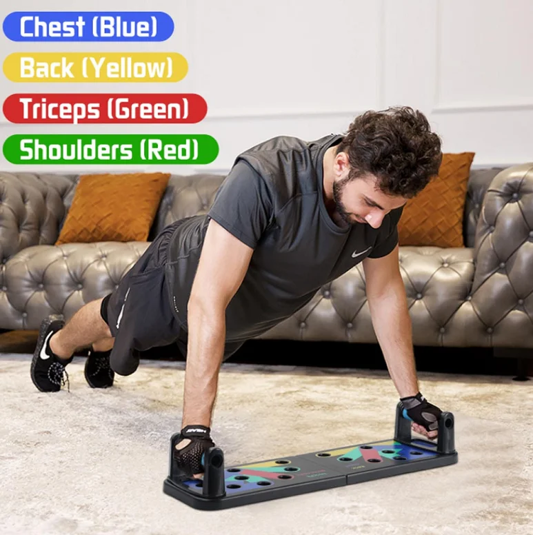 Wholesale Dropshipping New 20 in 1 Push Up Rack Board Men Women Fitness Exercise Push up Stands Body Building Training Gym