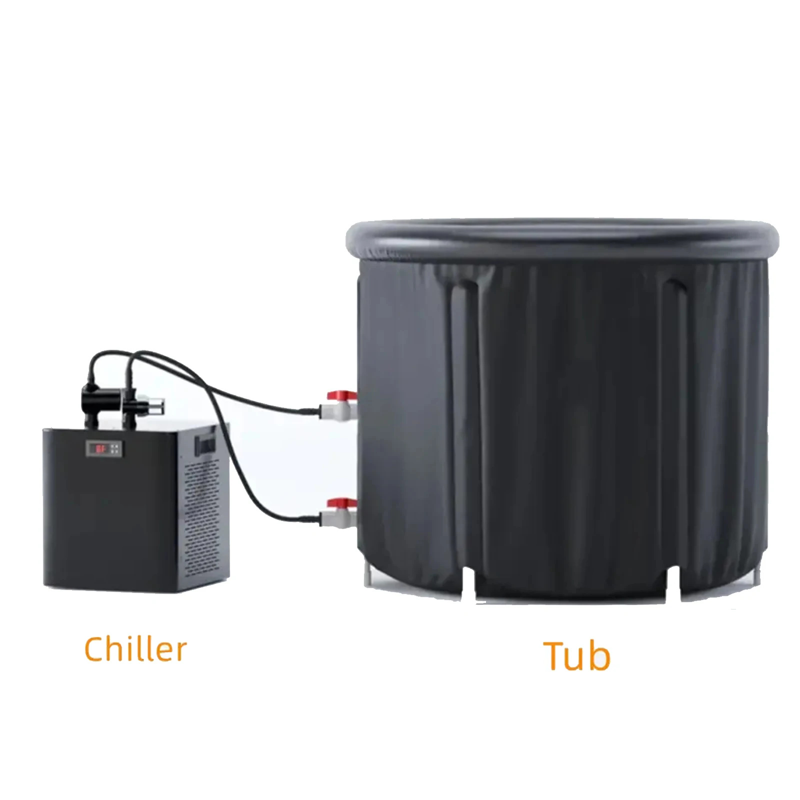 Compression mechanism cold water aquaculture system customised chiller equipment refrigeration silent fish tank aquarium