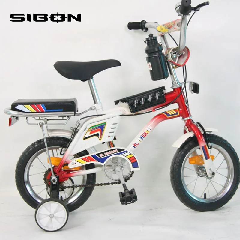 SIBON B0110122 12 inch steel frame fork caliper brake alloy rim steel full cover chain cover china kids bicycle children bike