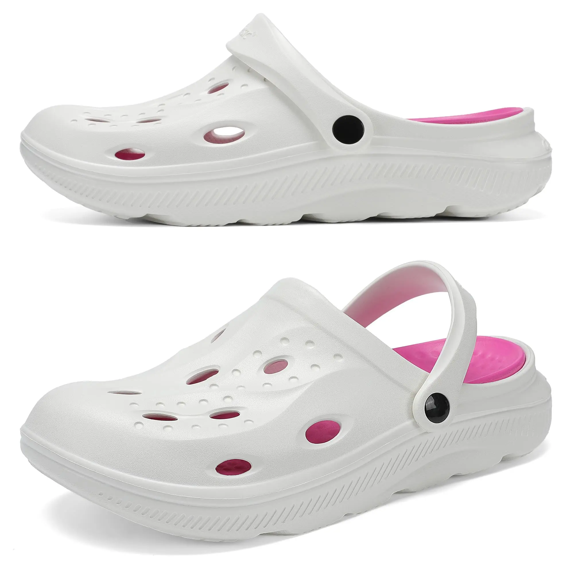 Летние милые женские быстросохнущие тапочки на танкетке садовые Сабо обувь EVA классические