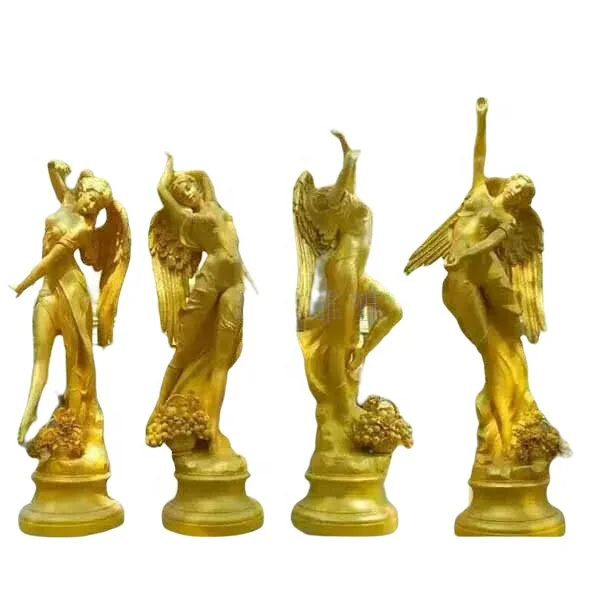 Large Garden Concrete Sculpture Molds Silicone Fiberglass Cement Statuary Greek Girl Angel Latex Statue Molds Life Size