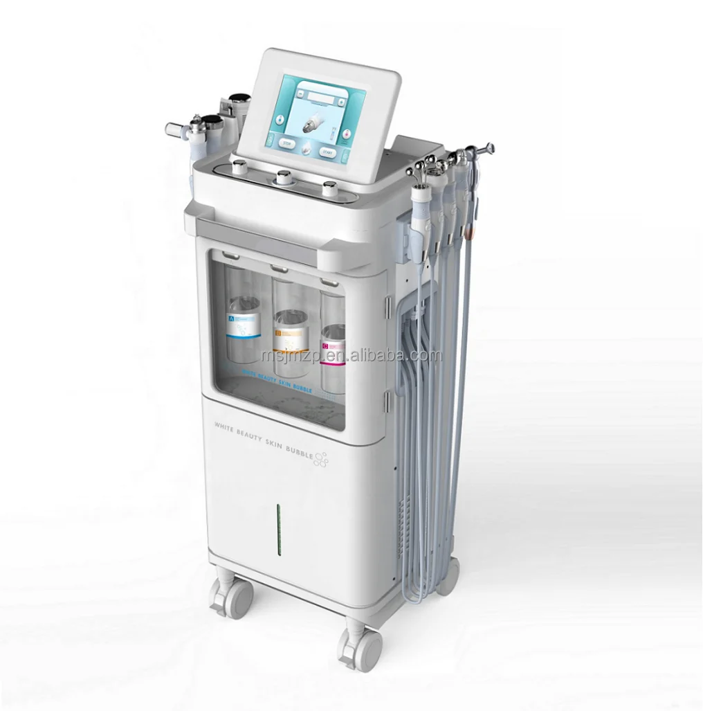 H2O2 Dermabrasion Hydro Facial Clean Oxygen Jet Bubble Aqua Peeling Micro-touch Wonder Beauty Machine