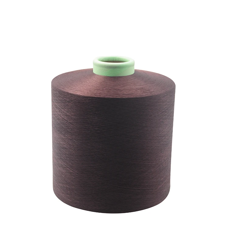 Polyester  DTY 300D/96F  SD high-Intermingle Dope Dyed Color yarn