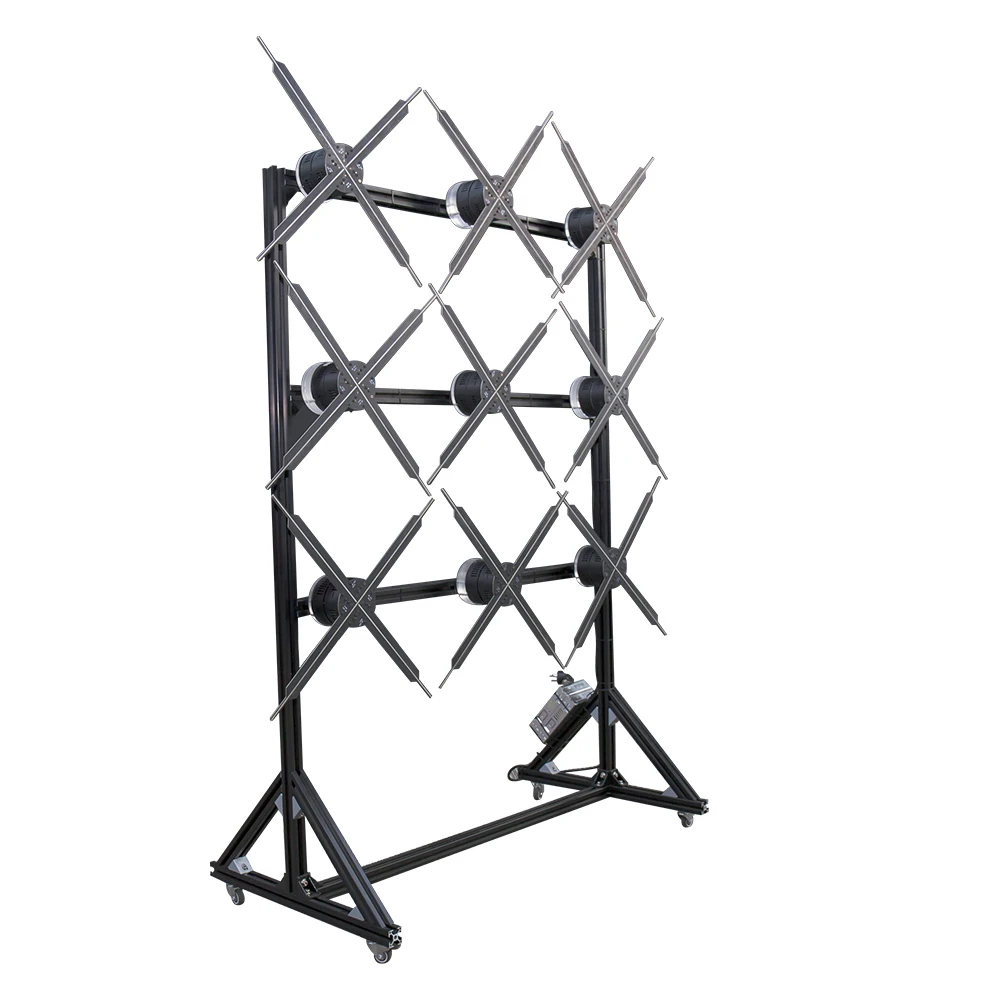 3*3 TK-M65 рекламный 3D голографический вентилятор проектор дисплей