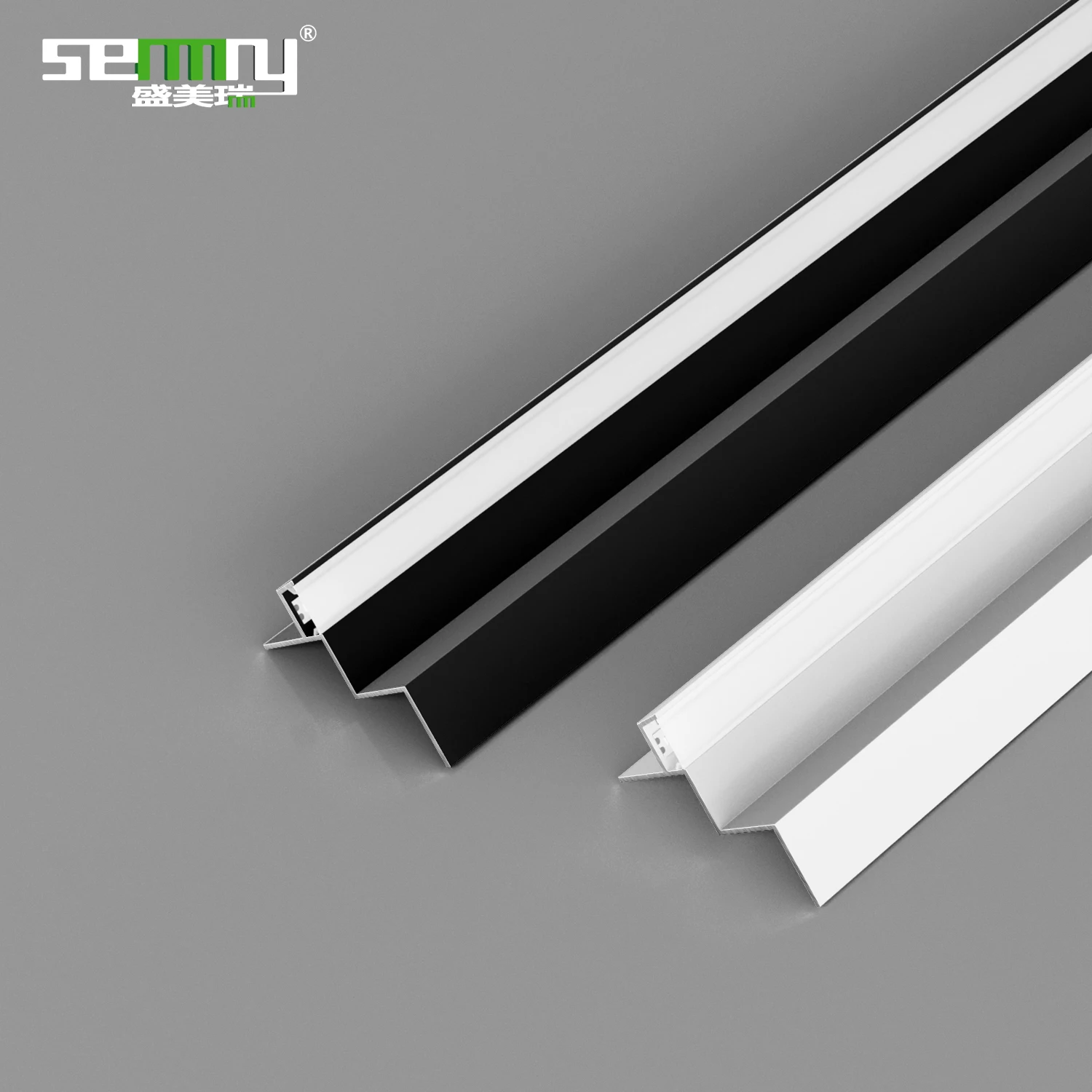 LED Light Strips Recessed Alu Channel Housing Pc Diffuser Ceiling Decoration Led Aluminum Profile