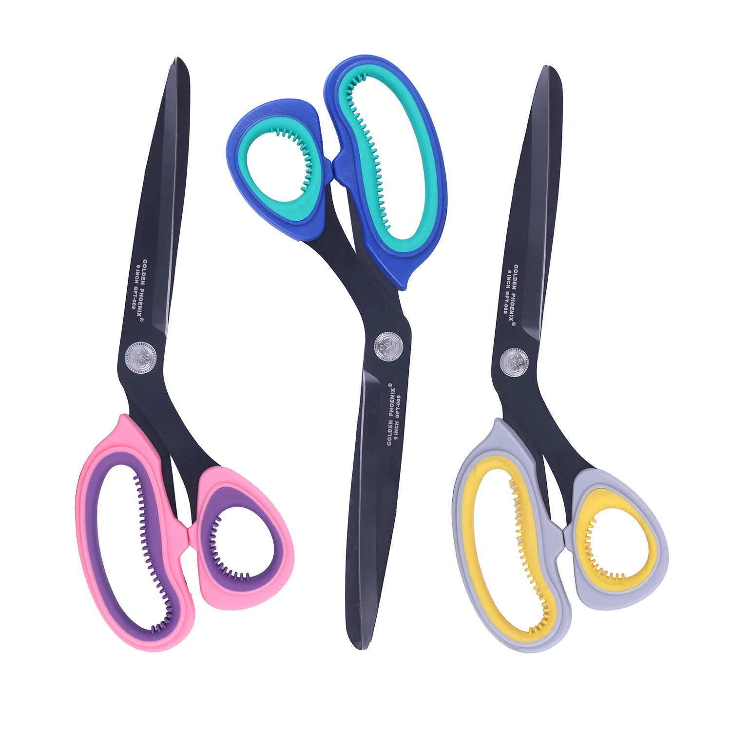 Hot Selling 9 Inch Stainless Steel Titanium Coated Scissors Tailoring Scissors For Sewing Fabric
