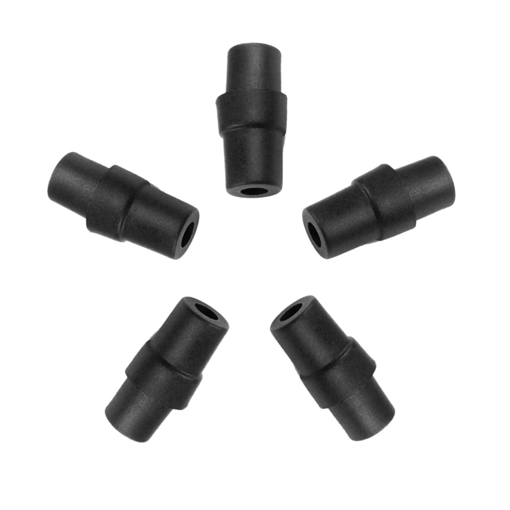 100pcs Plastic Cord Lock Ends Stopper Safety Breakaway Connector Paracord Rope Sportswear Hat Drawstring Bag DIY Accessories