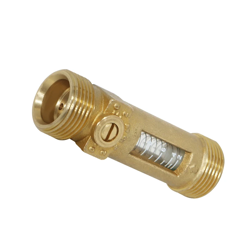 Brass Flowmeter Regulating Valves Solar Balancing Ball Valves