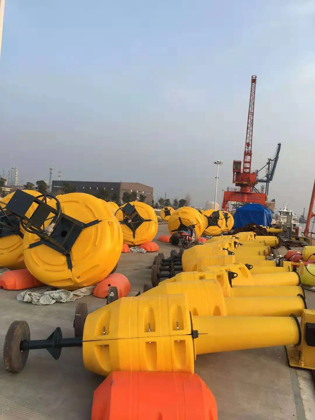 High Quality Customizable Marine buoys Plastic Marking Floating Buoys Navigation