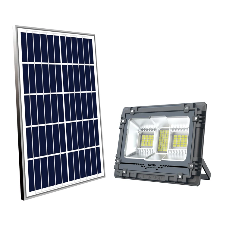 High Quality 6500K 800W 50 Watt 100W Led Reflector System Lamp Energy Rechargeable Solar Projector Flood Light For Courtyard