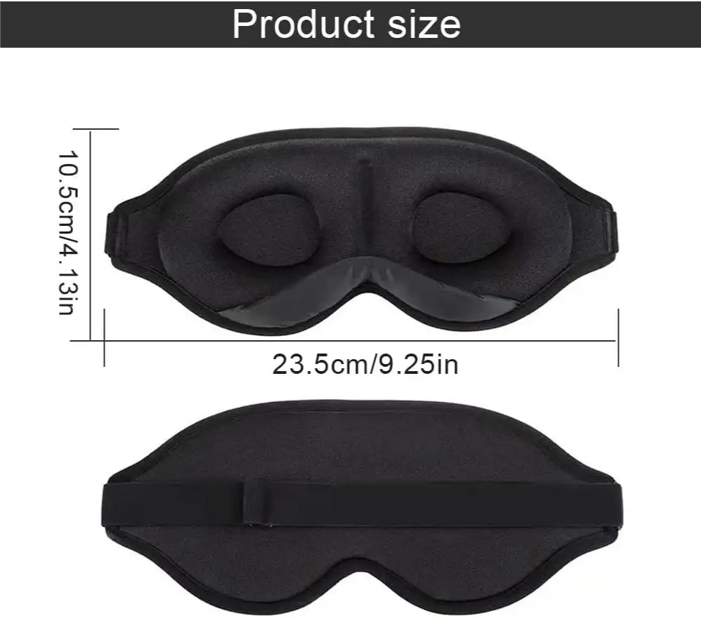 Custom brand 3D Sleep lash eye mask high quality eye shades night sleeping eye cover for travel 100% blackout blindfold