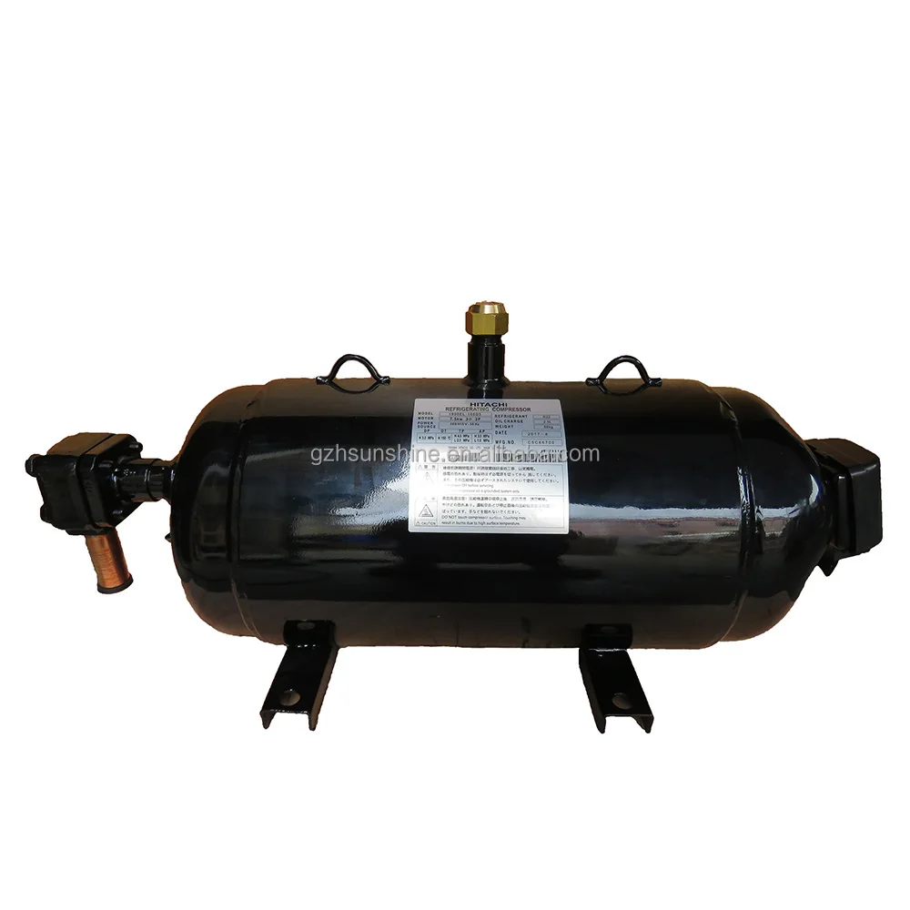 R22 hita0chi0 horizontal scroll compressors 1300EL-160D5 commercial refrigerator compressor wholesale prices 13hp