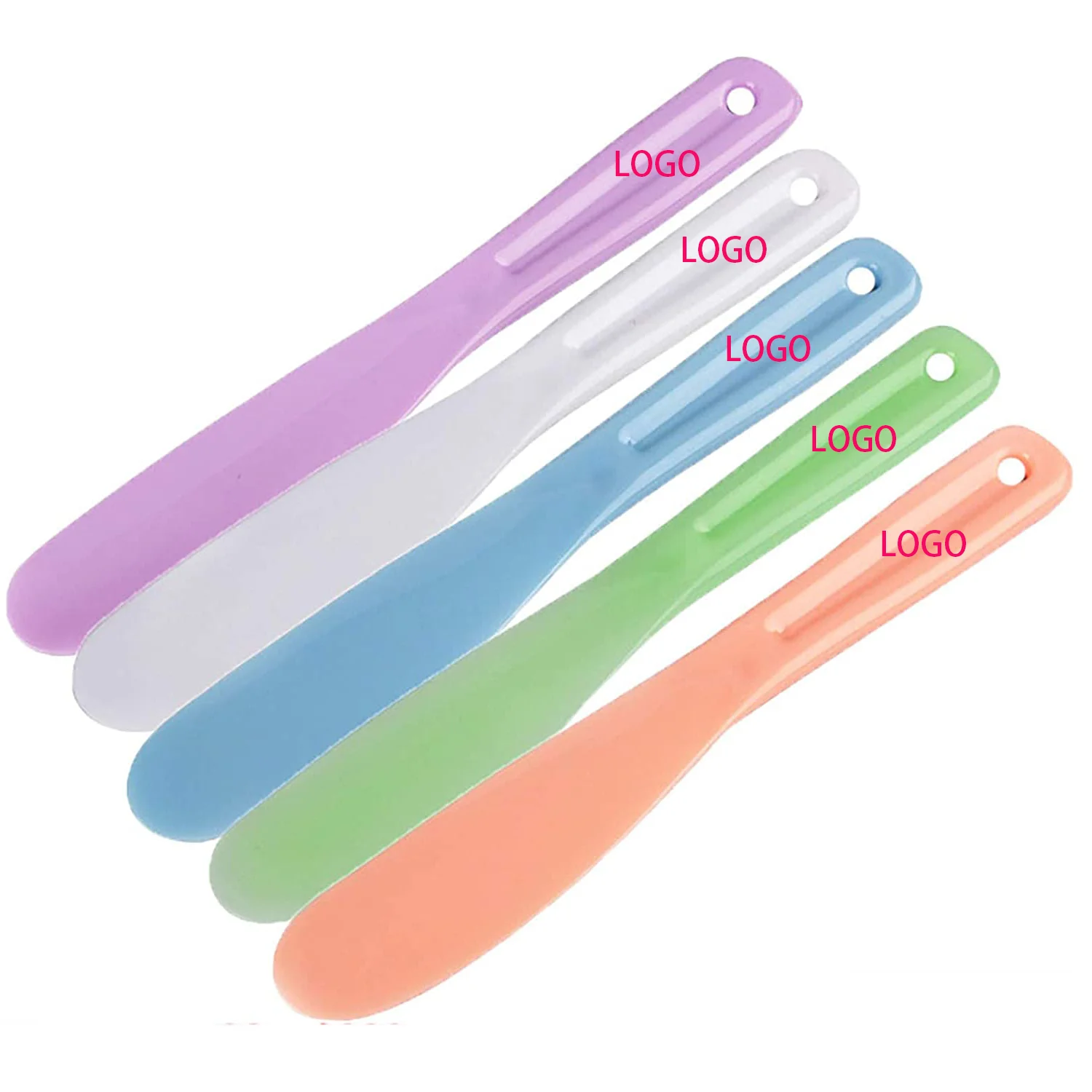 DIY Mask Tool Clear Msak Mixing Brush Silicone Spatula Brush For Face Mask Application